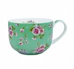 LJIMICAORO Large 24oz Coffee Cups Soup Mugs with Handles Traditional Large Cup Large Bone China Coffee Mugs Cup for Soups Cereals
