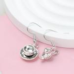 Ximimark 2 pair Vintage Tea Pot Tea Cup Pendant Earrings - Perfect for Parties and Valentine's Day Gifts
