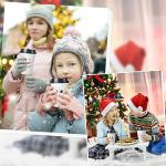 Sliner 120 Pcs Christmas Snowman Disposable Paper Coffee Tea Cups with Lids Winter Wonderland Xmas Cocoa Cups for Juice Hot Cold Beverage Drinks Seasonal Holiday Party Supplies(12 oz)