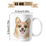 Custom Mug With Pictures - Personalized Coffee Mug With Photo, Text, Logo | Customized Gifts for Men & Women | Taza Personalizada 11oz Tea Cup Printed on Both Sides | Birthdays, Holidays, Mother’s Day