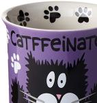 Our Name is Mud “Catffeine” Stoneware Mug, 16 oz.