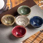 SISUJA 5PCS Chinese Tea Cup, 2024 Ceramic Tea Cup, Chinese Tea Cups with Designed Gift Box, Tea Cup Set Gifts for Expressing Thoughts, Japanese Tea Cups (1Set)