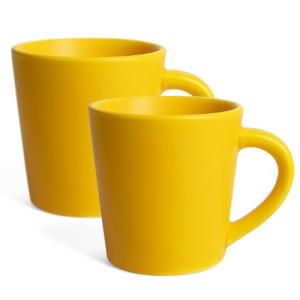 YINUOWEI 4.2 oz Espresso Cups Set of 2, Ceramic Coffee Mugs Demitasse Cups, Small Espresso Mugs for Shot of Coffee, Tea Cups with Handles, Gift for coffee Lovers