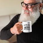 Panvola I'm Not Old I'm Classic Retirement Gift Mug Retired Senior Dad Father Grandpa Granddad Birthday Gifts For The Car Enthusiast Ceramic Cup (White)