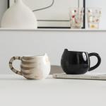 Meetbees Cute Black Cat Mug for Coffee and Tea, 12 Oz Ceramic Kitty Cup for Women and Men, Cat Themed Choice for Cat Lovers