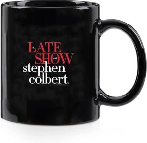 The Late Show with Stephenn Colbertt Official Mug – Funny Talk Show Coffee Cup – Late Night TV Series Fan Gift – Pop Culture Collectible – Ceramic Tea Mug for Men & Women (11oz)