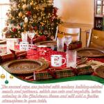 Zhehao 16 Pcs 11 oz Christmas Mugs Holiday Hot Chocolate Mugs Christmas Coworkers Gifts Seasonal Cute Vintage Enamel Tea Cups for Coffee Cocoa Adult Kids Winter Holiday