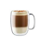 ZWILLING Sorrento Plus 2-pc Double-Wall Glass Latte Mug Set, 15-oz, 450ml