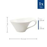 Villeroy & Boch New Wave Tea Cup, 7.5 oz, White
