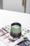 meicilin Big handmade Ceramic Coffee Mugs for Men/Women,10oz Tea Cup for Office and Home,Microwave and Dishwasher safe,Gift for Parents,Family and Friends(Green)