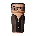 CosCups by Numskull Jurassic World Ian Malcolm Ceramic Mug Gift with Rubber Sleeve 400ml - Official Jurassic Park Merchandise