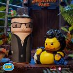 CosCups by Numskull Jurassic World Ian Malcolm Ceramic Mug Gift with Rubber Sleeve 400ml - Official Jurassic Park Merchandise
