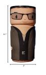 CosCups by Numskull Jurassic World Ian Malcolm Ceramic Mug Gift with Rubber Sleeve 400ml - Official Jurassic Park Merchandise