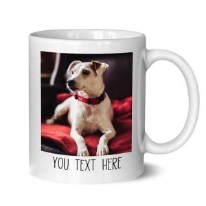 Custom Mug Upload Your Picture Personalized Coffee Mug with Photo Text Name Customized 11 Oz/15 Oz Tea Cup Unique Ideas Gifts for Men Women Mom Dad Couple Girlfriend Boyfriend Friend Family