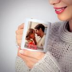 Custom Mug Upload Your Picture Personalized Coffee Mug with Photo Text Name Customized 11 Oz/15 Oz Tea Cup Unique Ideas Gifts for Men Women Mom Dad Couple Girlfriend Boyfriend Friend Family