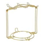 Tea Cups Holder,Gold Metal Coffee Cup Tea Cups Rack,Foldable Organizer for Coffee Cup Spoon and Saucers