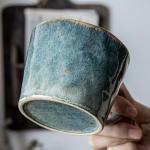 Coffee Mug 350ml/12oz Two-Piece Set, Retro Tea Cup Milk Cup, Suitable for Coffee, Latte, Tea, Dishwasher and Microwave Safe (2-Piece Set)