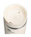 STANLEY Cafe To Go Travel Mug 16 oz | Leakproof Two-Part Drink Through Lid | Tumbler Cup for Coffee, Tea and Drinks | Insulated Stainless Steel Coffee Mug | BPA-Free | Cream Gloss