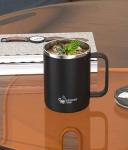 Reusable Coffee Mug, Insulated Stainless Steel Travel Cup with Vacuum Heat Insulation, BPA-Free, 16.9Ounces