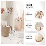 HOORMED 16oz Insulated Coffee Mugs - Office Friendly