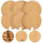 Bamboo Mug Lid Set for Airtight Sealing