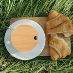 Bamboo Mug Lid Set for Airtight Sealing