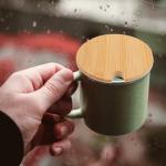 Bamboo Mug Lid Set for Airtight Sealing