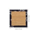 Bamboo Woven Coasters - Eco-Friendly Tea Cup Mats