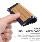 Bamboo Woven Coasters - Eco-Friendly Tea Cup Mats