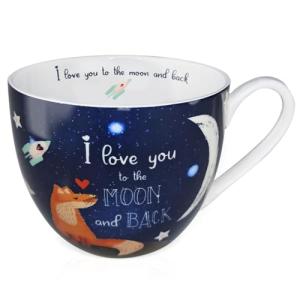 I Love You Coffee Mug - 20 oz Bone China
