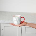 Assorted Colors Ceramic Coffee Mugs Set of 6
