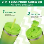 18oz Insulated Stainless Steel Travel Mug - Bamboo Grove