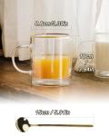 Double Wall Insulated Coffee Mugs - 2 Pack