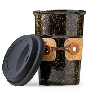 Cormomu Travel Coffee and Tea Mug, 16.5 oz