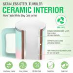 Zukro 24 oz Insulated Tumbler with Handle