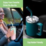 Zukro 24 oz Insulated Tumbler with Handle