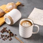 GBHOME Set of 4 Large Stoneware Coffee Mugs
