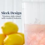 Set of 12 Clear BPA-Free Iced Tea Tumblers