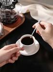 Sweese 4-Piece Stackable Porcelain Espresso Cups Set