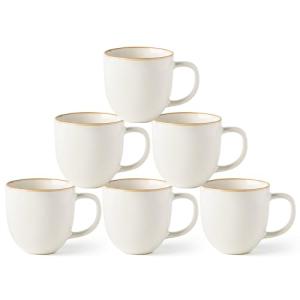 AmorArc 12oz Ceramic Coffee Mugs Set of 6