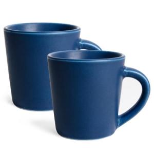 Set of 2 Ceramic Espresso Cups with Handles