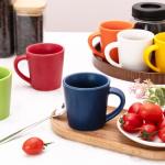 Set of 2 Ceramic Espresso Cups with Handles
