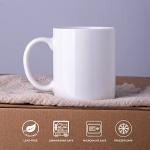 Off White 12 OZ Ceramic Coffee Mugs Set