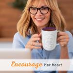 Christian Art Gifts Inspirational Ceramic Coffee Mug