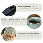 Spill-Proof Travel Coffee Mug with Lid