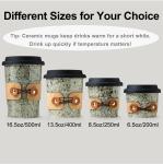 Spill-Proof Travel Coffee Mug with Lid