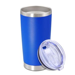 20 oz Insulated Stainless Steel Travel Mug - Dark Blue