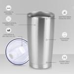 20 oz Insulated Stainless Steel Travel Tumbler