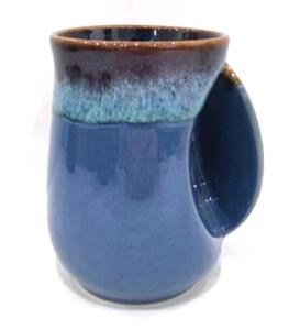 Selamica 18oz Right-Handed Handwarmer Mug - Blue