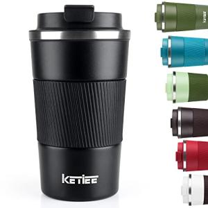 KETIEE 12oz Insulated Travel Coffee Mug